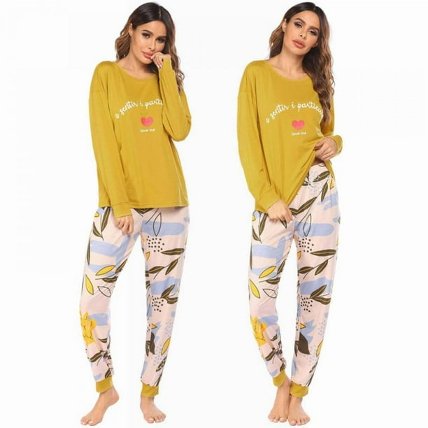 Women Pajamas 3 Pieces Cotton Sleepwear Pijamas Robe Home Wear Print Sleep Pjs Women Pajamas 3 Pieces Cotton Sleepwear Pijamas Robe Home Wear Print Sleep Pjs